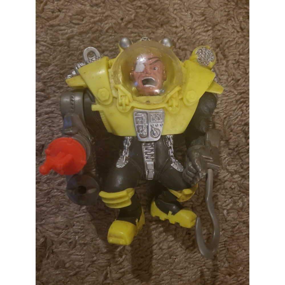 Vintage Street Sharks Dr. Piranoid Action Figure 1994 Wise Designs Two Face